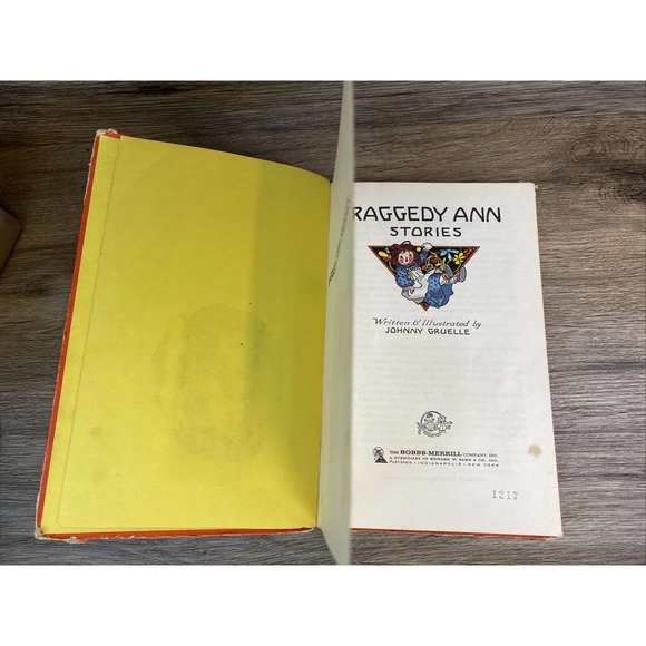 2 Lot Raggedy Ann in Cookie Land & Raggedy Ann Stories Books Johnny Gruelle 60’s - Picture 12 of 16